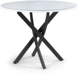 Стол Лауриц черный / белый 504212 Woodville