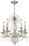 Подвесная люстра Wertmark Adele WE302.05.203 (220V, хрусталь, на цепи, подсвечник, свеча)