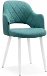 Стул Гутрид ромбы спереди бирюзовый / белый 504186 Woodville
