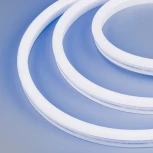 Светодиодная лента герметичная WAVE-SIDE-A120-12x25mm 230V Blue (12 W/m, IP67, 50m, wire x2) (Arlight, Грибовидная форма) 051946