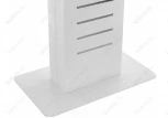 Стол на тумбе Woodville Кейтлин белый 462087
