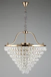 Подвесная люстра каскадная Aployt Gerta APL.725.13.13 (220V, хрусталь, на цепи)