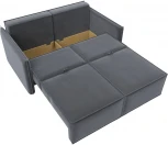 Диван прямой Либерти мини (Серый/Велюр) Лига Диванов арт.121898