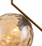 Подвесной светильник Dolce V000119 (11007/1P Amber) (220V, на проводе, шар)