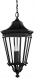 Подвесной уличный светильник Feiss FE-COTSLN8-L-BK (220V, на цепи, IP23)