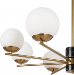 Потолочная люстра на штанге Freya Marble FR5230PL-08BS (шарики)