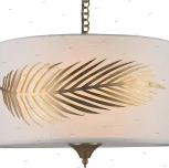 Подвесная люстра Maytoni Farn H428-PL-03-WG (220V, на цепи, листья)