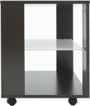 Стол журнальный BeautyStyle 5 венге/стекло белое от фабрики Mebelik