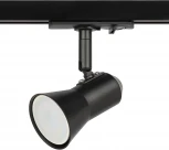 Трековый светильник однофазный ЭРА TR37-GU10 BK (220V)