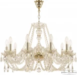 Подвесная люстра Bohemia 101 101/10/240 G (220V, подвески, на цепи, подсвечник, свеча)