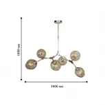 Потолочная люстра Favourite Bolos 1741-6P