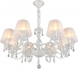 Подвесная люстра Bantine OML-53213-08 (220V, хрусталь, подвески, на цепи)