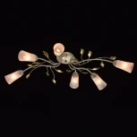 Потолочная люстра MW-Light Восторг 242015306 (220V, лепестки, листья, ветки)