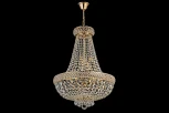 Подвесная люстра Dio D'Arte Bari E 1.5.60.100 G (220V, хрусталь, на цепи)