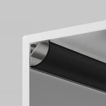 Рассеиватель для профиля 16×16 дуга, черный, 2 м Maytoni 642027