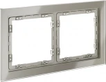 Рамка на 2 поста (шелк, стекло) Voltum S70 VLS110204