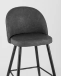 Стул барный Stool Group Лион темно-серая экокожа УТ000004031
