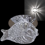 Встраиваемый точечный светильник Reluce 08074-9.0-001H G9 CR (220V)