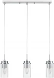 Подвесной светильник Lumion Isha 8102/3A хром/прозрачный металл/металл Е14 3*40W 220V (на проводе)