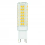 Лампа светодиодная, прозрачная. белый свет 4000K Volpe Optima LED-JCD-7W/4000K/G9/CL/SLS