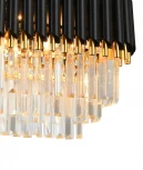 Подвесная люстра Natali Kovaltseva Darian 76017/8C GOLD BLACK