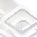 Потолочная люстра светодиодная с таймером Escada Memnon 10221/4LED BL (220V, пульт управления)