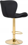 Барный стул Woodville Porch black / golden 15506