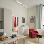 Трековый светильник однофазный Escada 20001 20001TRU/02LED SWH 30Вт металл/акрил, белый матовый (220V)