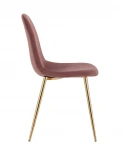 Стул Stool Group Валенсия SN велюр пыльно-розовый золотые ножки УТ000036464