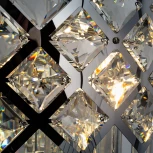 Подвесная люстра каскадная Arte Lamp Wezen A1006SP-10CC (220V, хрусталь, на тросе)