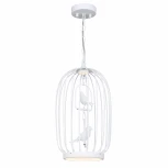 Подвесной светильник Favourite Chick 1929-2P (LED, 220V, на цепи, птички, клетка)