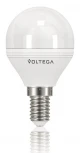Лампочка светодиодная E14 6W 220V 470 lm 4000K холодный белый свет Voltega Simple 4701