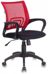 Кресло Бюрократ CH-695N/R/TW-11 спинка сетка красный TW-35N сиденье черный TW-11 УТ000003020