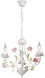 Подвесная люстра V1138-0/3 Vitaluce (220V, на цепи, свеча, цветы)