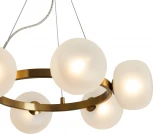 Подвесной светильник Freya Donuts FR5444PL-06BS (220V, на тросе, круглые)