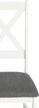 Стул CROSSMAN Tetchair (Белый,Темно-серый).