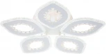 Потолочная люстра Dew 10271/5 LED*90W White (ночной режим, 220V, пульт управления, цветы)