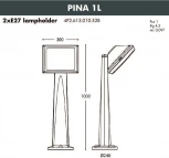 Наземный светильник Fumagalli Guizeppe 4P2.613.010.AYF1R (220V, IP66)