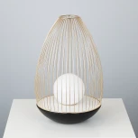 Настольная лампа Favourite Core 4241-1T (LED, 220V, шар, клетка)