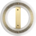 Потолочный светильник круглый ST Luce Fagy SL6245.202.01 золотистый/Прозрачный LED 1*30W 4000K (220V, круглые)