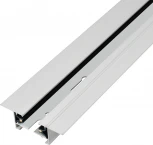 Встраиваемый шинопровод под гипсокартон однофазный металл/медь, белый, 1 метр Escada Prima ESTR10008