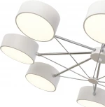 Потолочная люстра на штанге Valle SLE6005-502-08 Evoluce (LED, 220V, пульт управления)