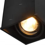 Встраиваемый точечный светильник Arte Lamp Cardani Piccolo A5942PL-1BK (220V)