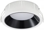 Встраиваемый светильник ST Luce ST755.438.18 Черный LED 1*18W (220V, круглые)