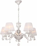Подвесная люстра Bantine OML-53213-05 (220V, хрусталь, подвески, на цепи)