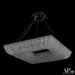 Подвесная люстра светодиодная APL LED Sicilia SH503.0.60.M.Ni.4000 (220V, хрусталь, на тросе)