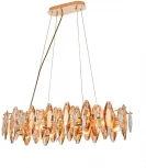 Подвесная люстра хрустальная Favourite Glans 4719-8PC (220V, на тросе)