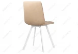 Стул на металлокаркасе Чилли бежевый / белый