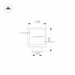 Наземный светильник Arlight LGD-Path-Cub 021810
