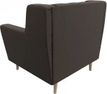 Кресло Брайтон Люкс (Коричневый/Рогожка) Лига Диванов арт.125038